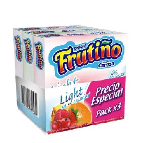 GELATINA FRUTINO 3U LIGHT 297G SURT